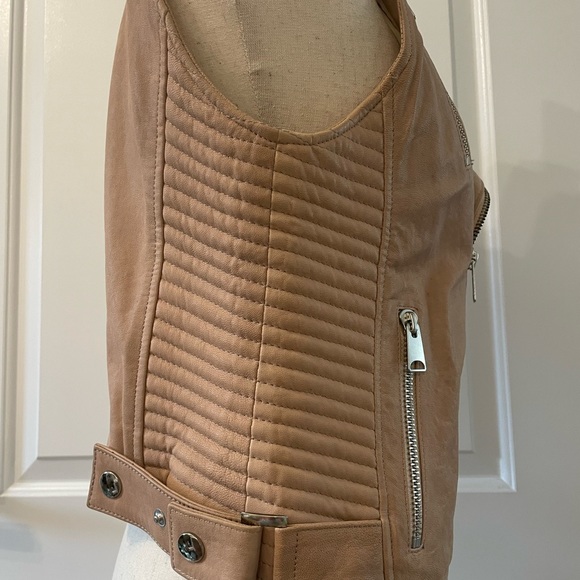 Anine Bing Leather Moto Vest - Picture 7 of 16